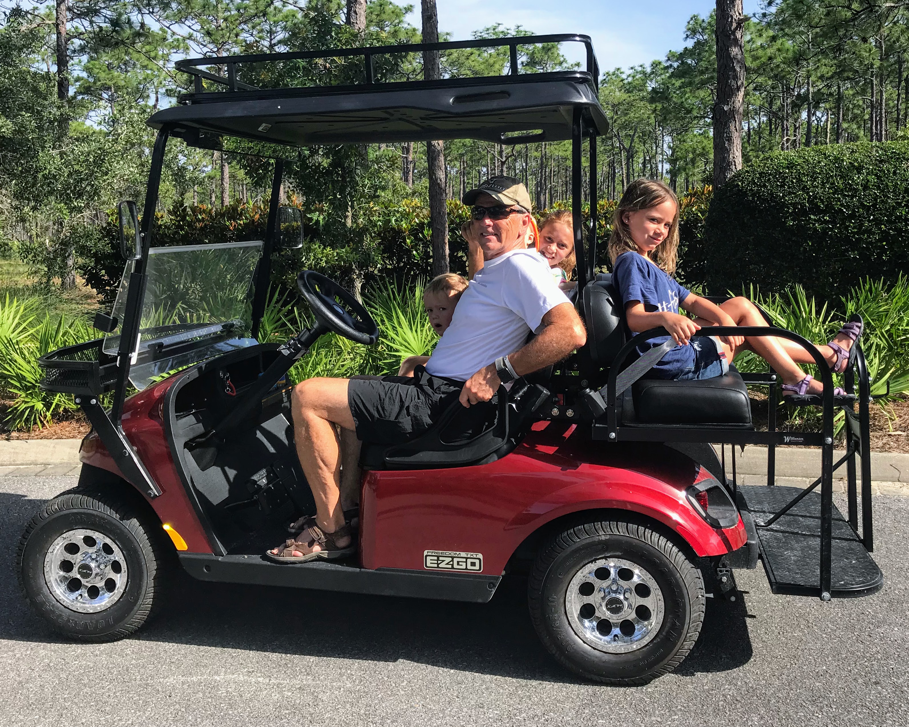 street legal golf carts in Watercolor, Florida