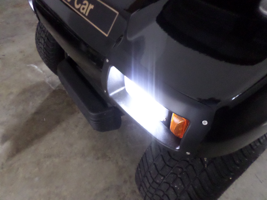 club car lights