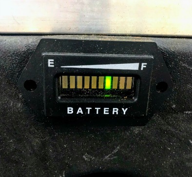 golf cart battery meter