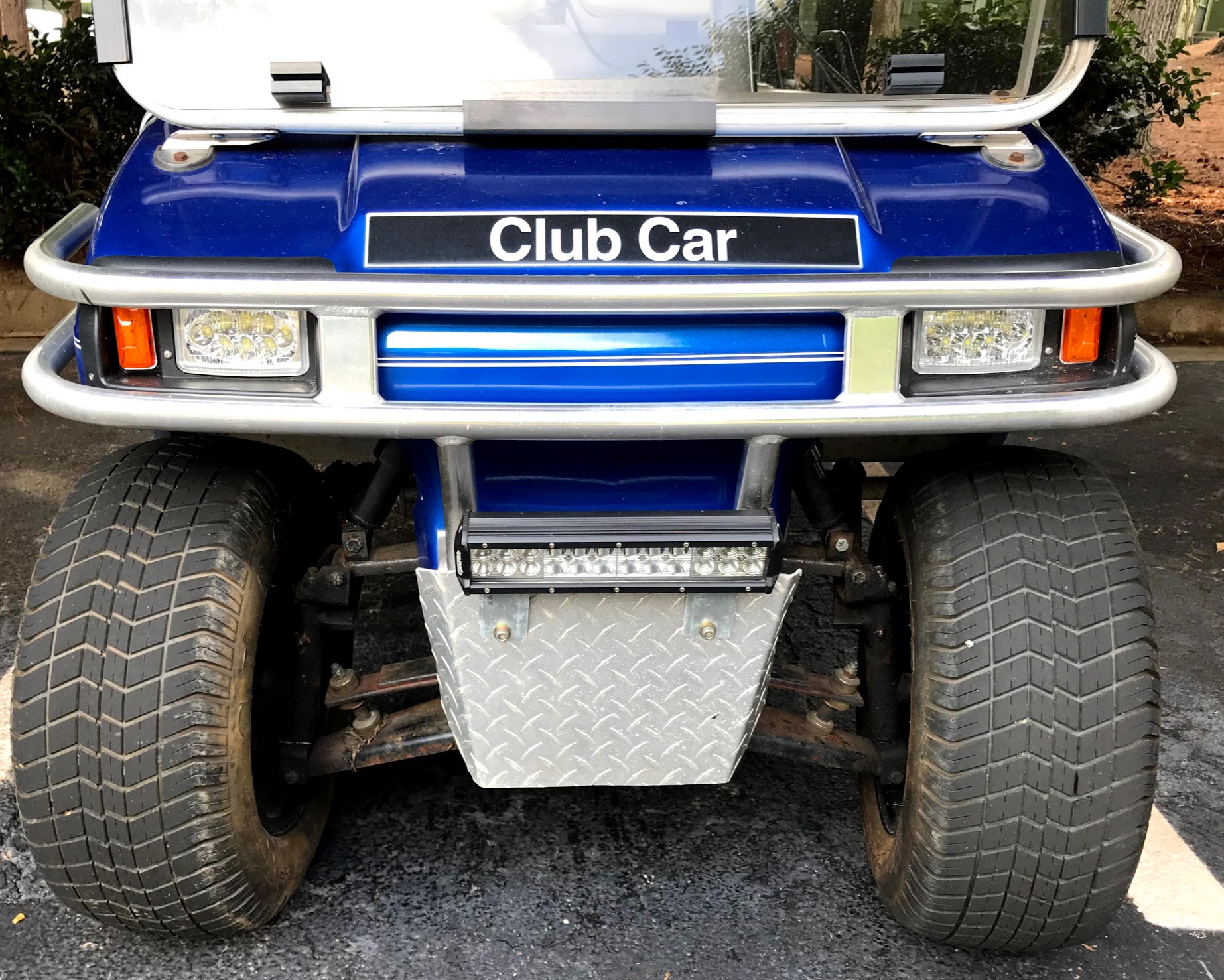 Club Car DS brush guard