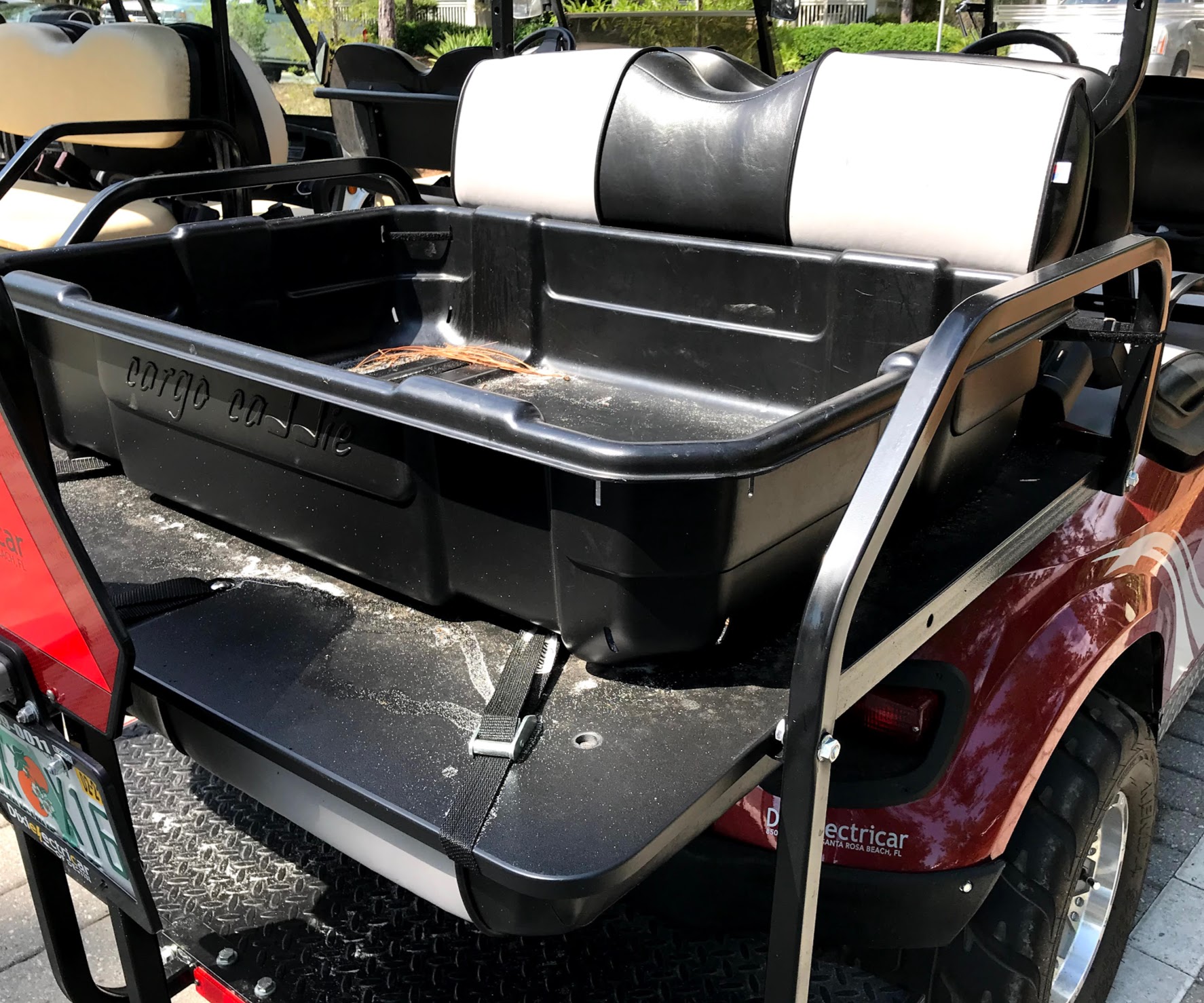 golf cart cargo box