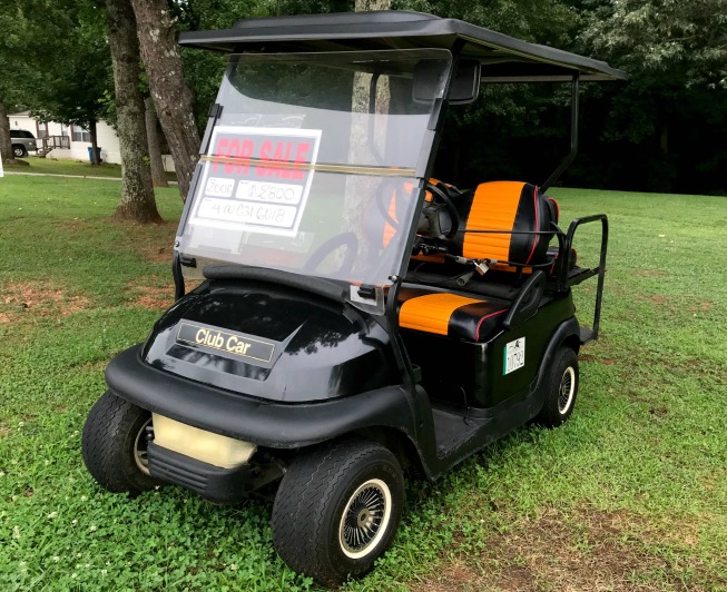 used electric golf carts