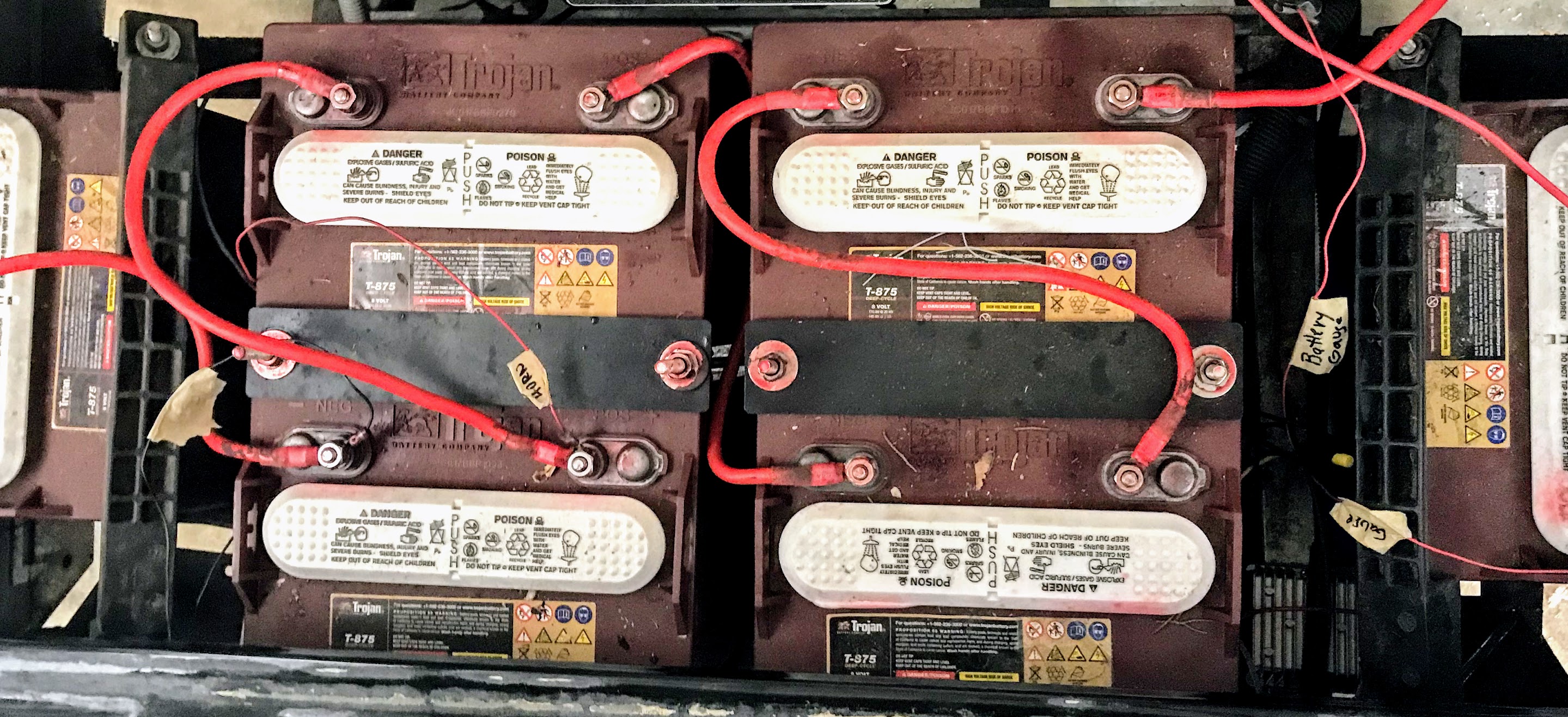golf cart battery maintenance
