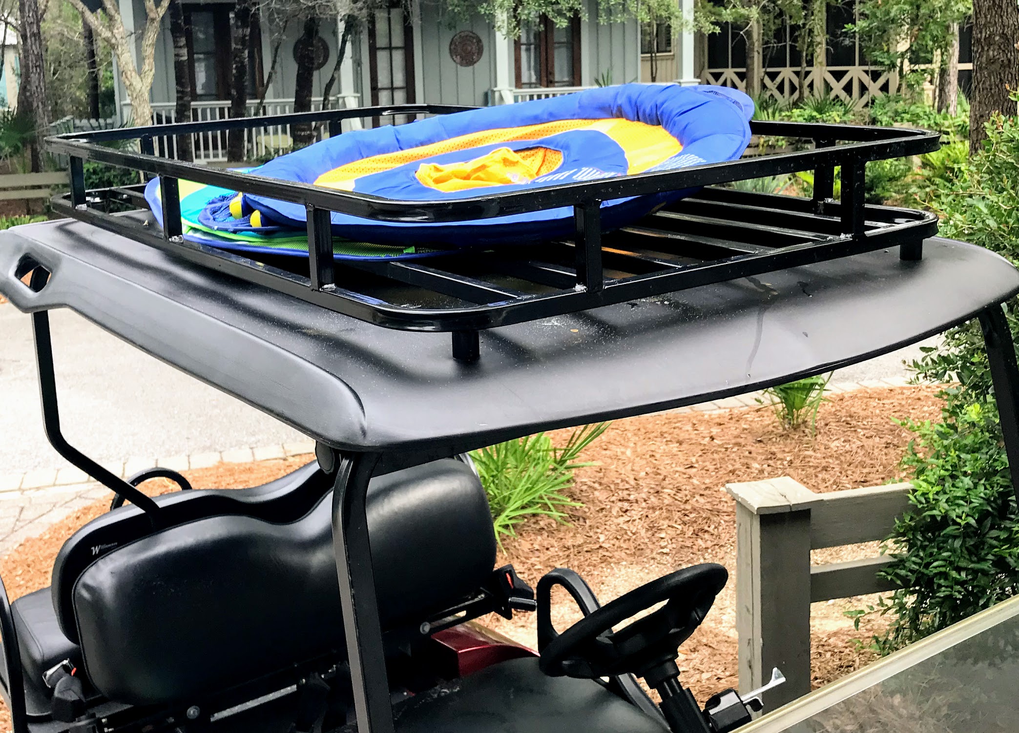 golf cart accessory for hauling