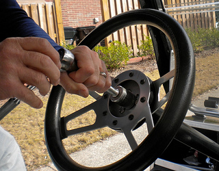 golf cart steering wheel