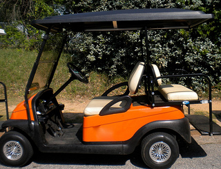 golf cart rear seat