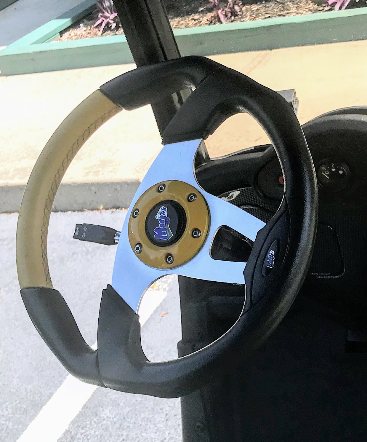 Madjax golf cart steering wheel