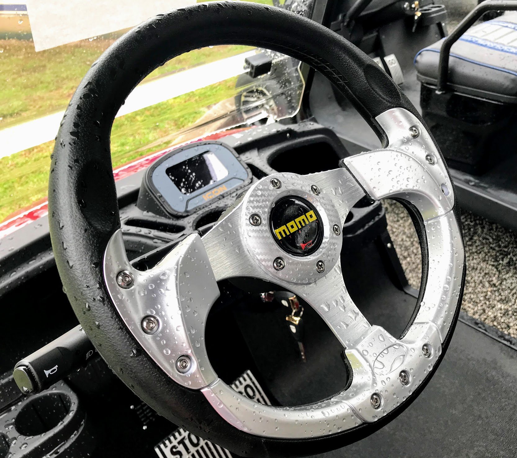 Club Car DS steering wheel