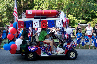 golf cart community of Peachtree City, Georgia