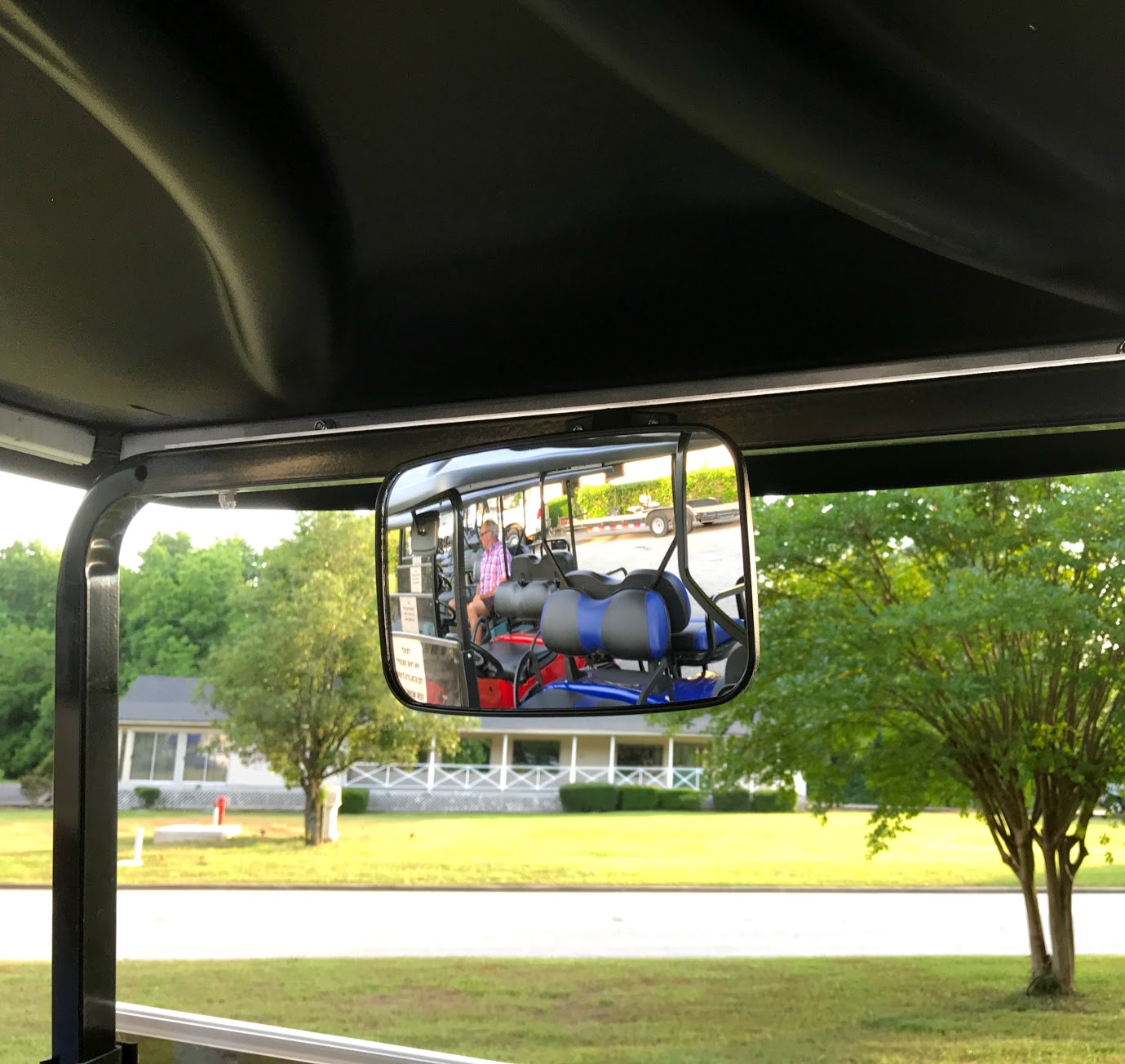 golf cart mirror
