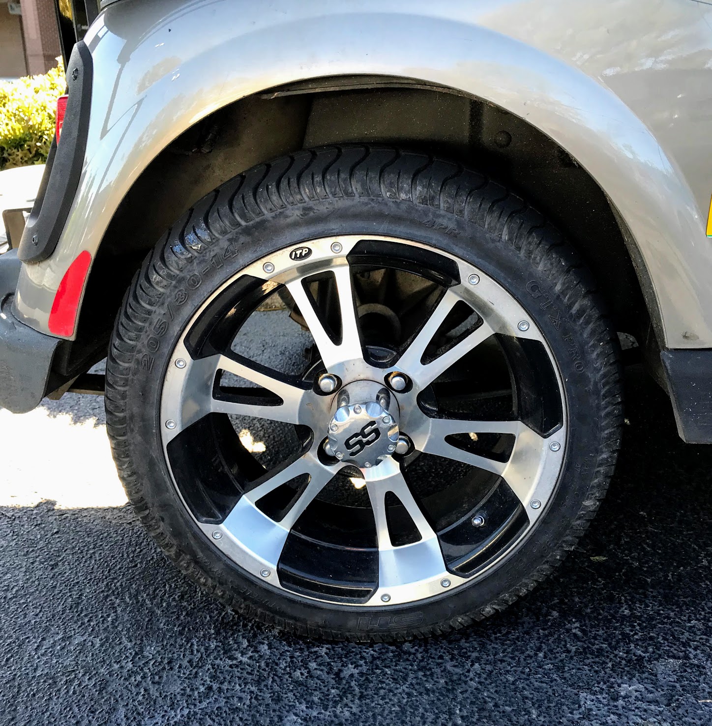 golf cart wheels and tires