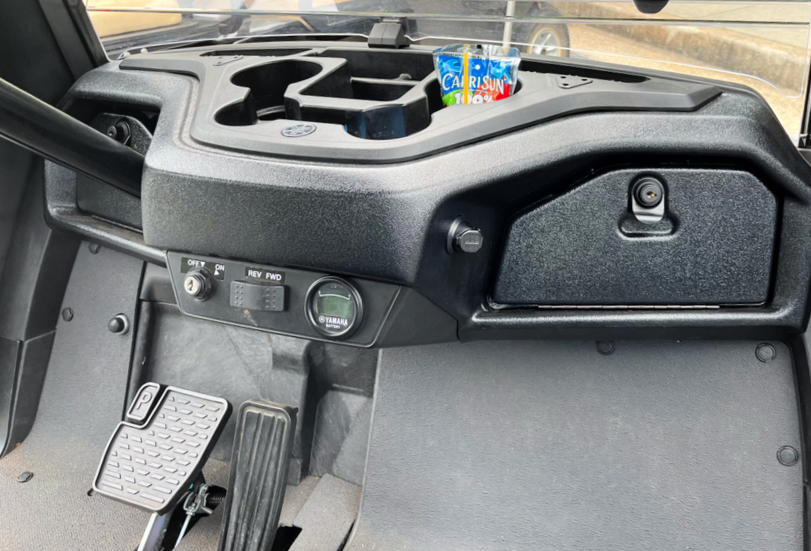 Yamaha golf cart dash